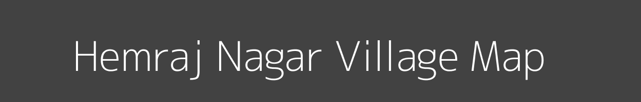Map of Hemraj Nagar Village in Rajasthan Image