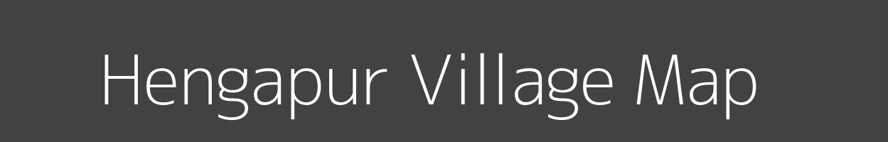 Map of Hengapur Village in Uttar Pradesh Image