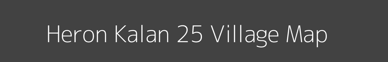 Map of Heron Kalan 25 Village in Punjab Image