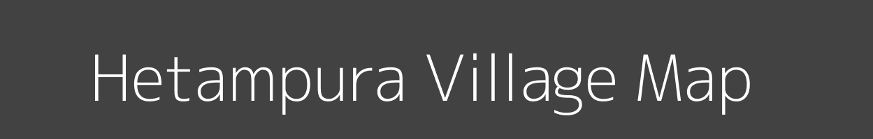 Map of Hetampura Village in Madhya Pradesh Image