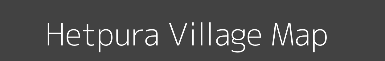 Map of Hetpura Village in Madhya Pradesh Image