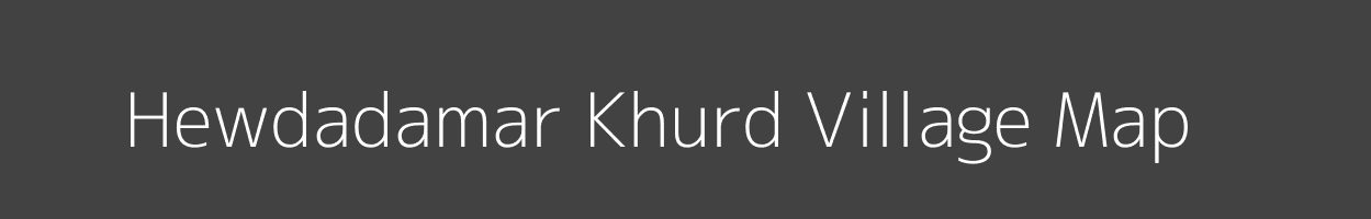 Map of Hewdadamar Khurd Village in Madhya Pradesh Image