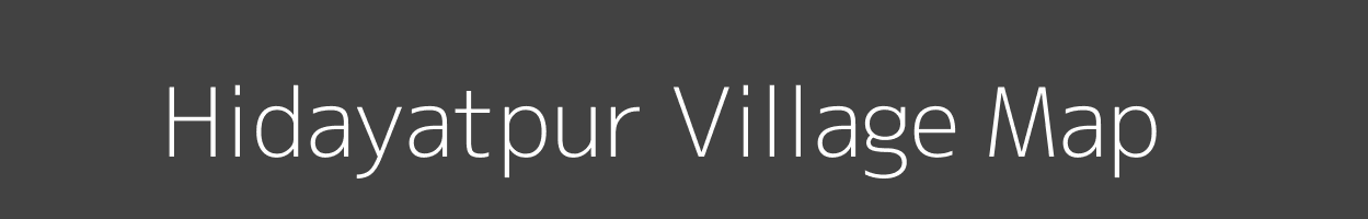 Map of Hidayatpur Village in Uttar Pradesh Image