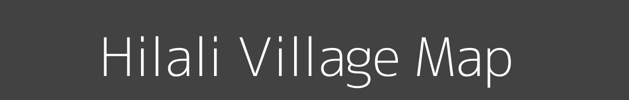 Map of Hilali Village in Uttar Pradesh Image