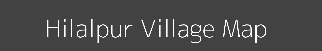 Map of Hilalpur Village in Uttar Pradesh Image