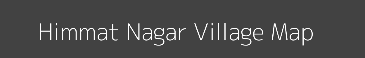 Map of Himmat Nagar Village in Rajasthan Image