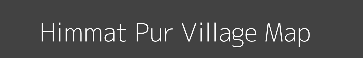 Map of Himmat Pur Village in Uttar Pradesh Image