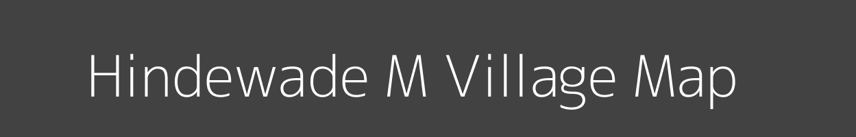 Map of Hindewade M Village in Maharashtra Image