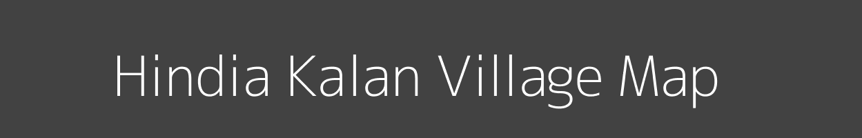 Map of Hindia Kalan Village in Jharkhand Image