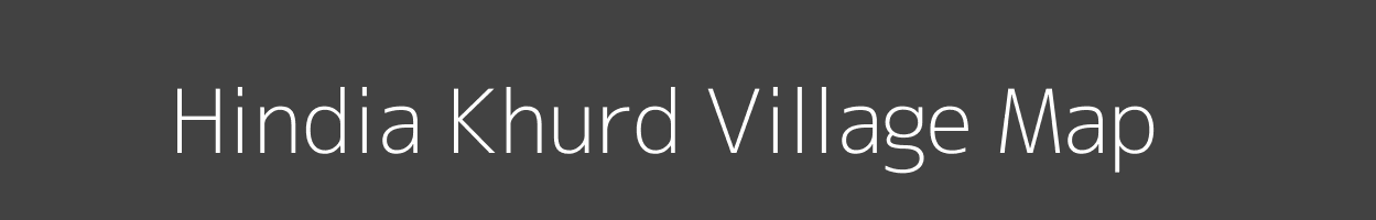 Map of Hindia Khurd Village in Jharkhand Image