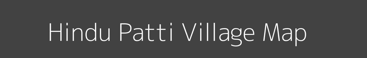 Map of Hindu Patti Village in Uttar Pradesh Image