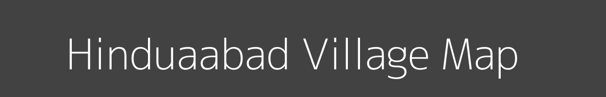 Map of Hinduaabad Village in Uttar Pradesh Image