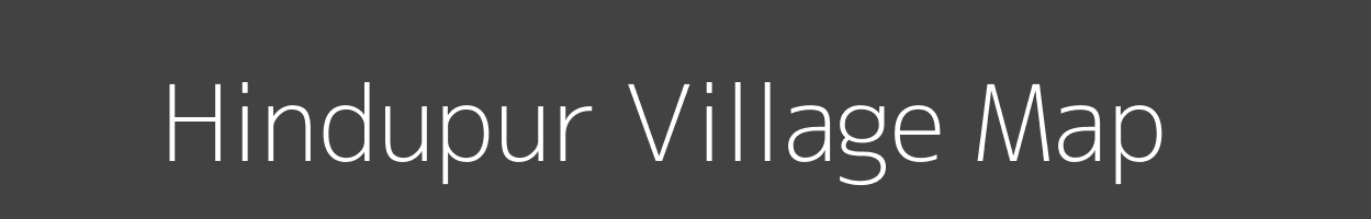 Map of Hindupur Village in Uttar Pradesh Image