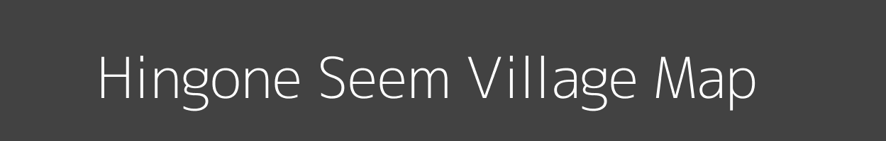 Map of Hingone Seem Village in Maharashtra Image