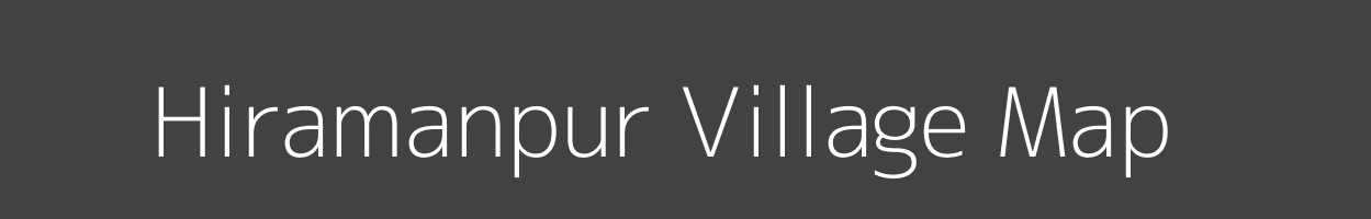 Map of Hiramanpur Village in Uttar Pradesh Image