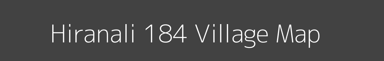 Map of Hiranali 184 Village in Himachal Pradesh Image