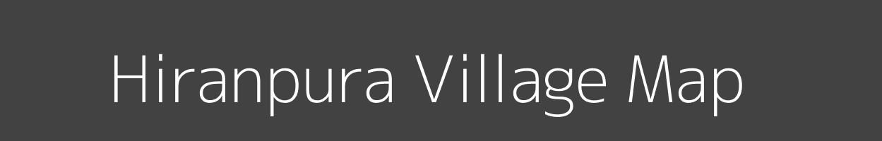 Map of Hiranpura Village in Uttar Pradesh Image