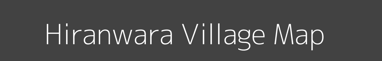 Map of Hiranwara Village in Uttar Pradesh Image