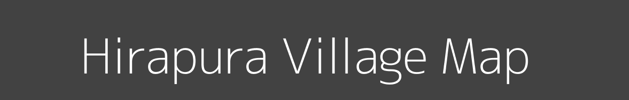 Map of Hirapura Village in Madhya Pradesh Image