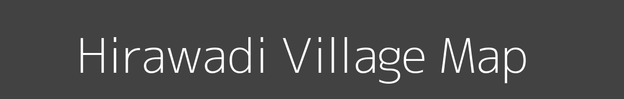 Map of Hirawadi Village in Madhya Pradesh Image