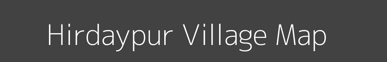 Map of Hirdaypur Village in Uttar Pradesh Image