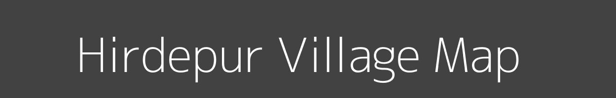 Map of Hirdepur Village in Bihar Image