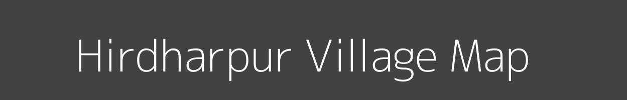 Map of Hirdharpur Village in Uttar Pradesh Image