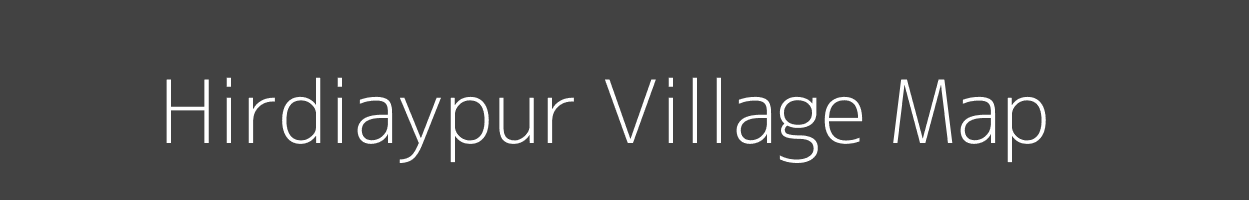 Map of Hirdiaypur Village in Uttar Pradesh Image