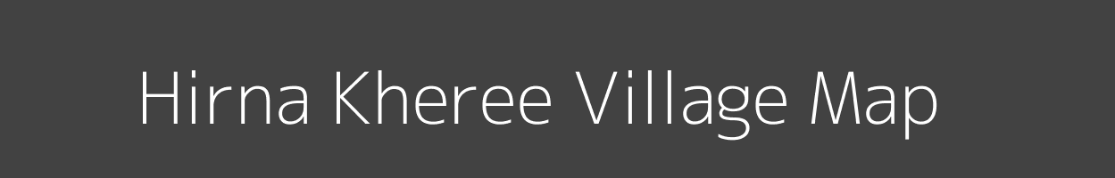 Map of Hirna Kheree Village in Uttar Pradesh Image