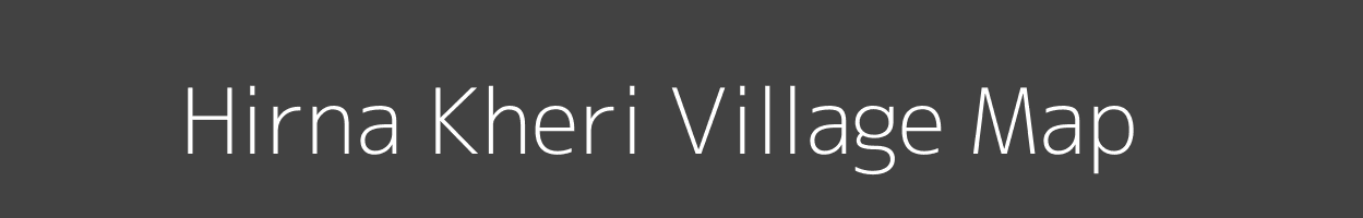 Map of Hirna Kheri Village in Uttarakhand Image