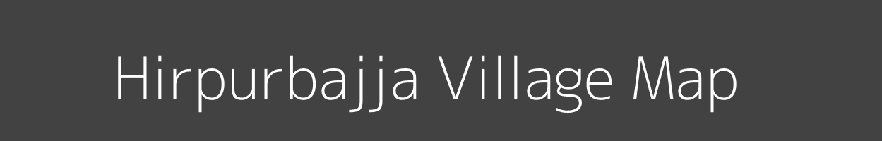 Map of Hirpurbajja Village in Madhya Pradesh Image