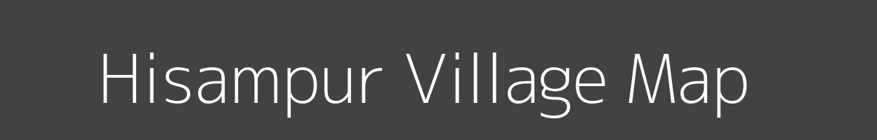 Map of Hisampur Village in Uttar Pradesh Image