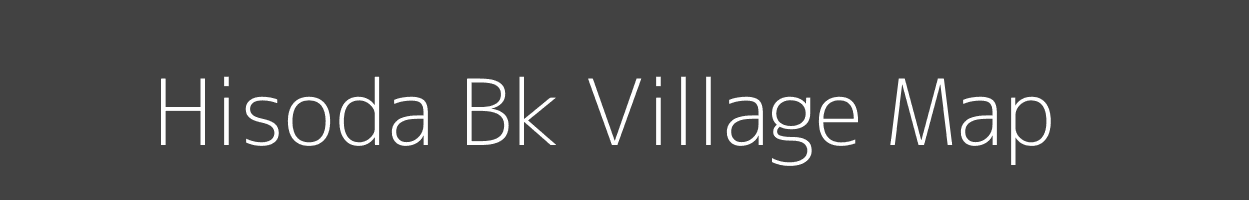 Map of Hisoda Bk Village in Maharashtra Image