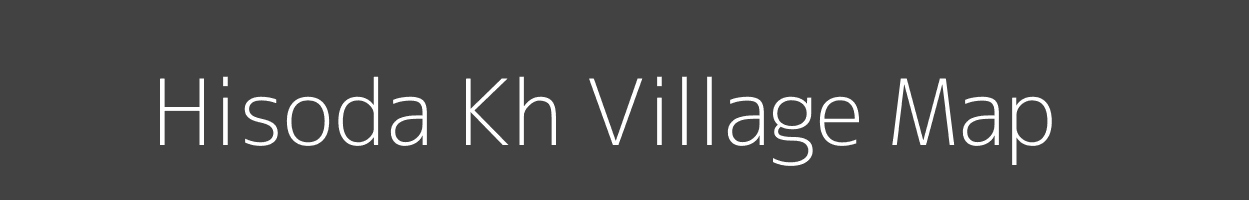 Map of Hisoda Kh Village in Maharashtra Image