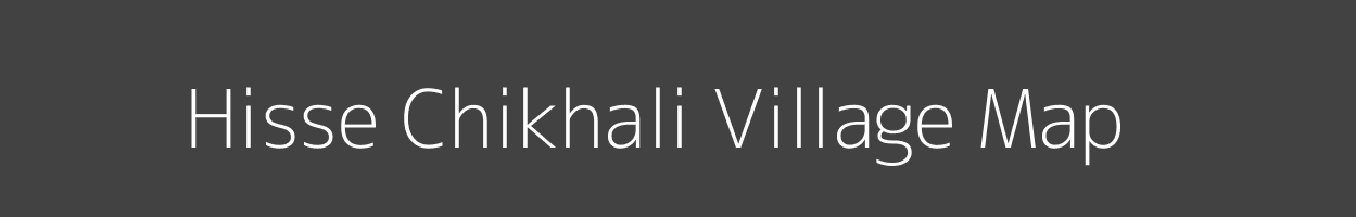 Map of Hisse Chikhali Village in Maharashtra Image