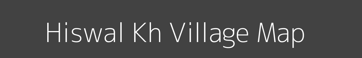 Map of Hiswal Kh Village in Maharashtra Image