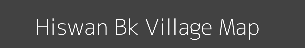 Map of Hiswan Bk Village in Maharashtra Image