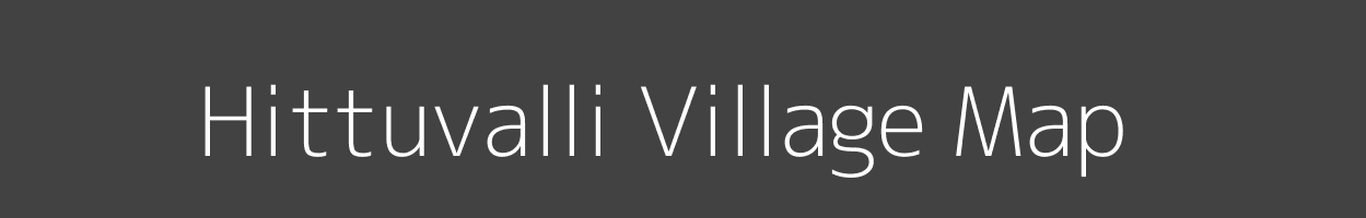 Map of Hittuvalli Village in Karnataka Image