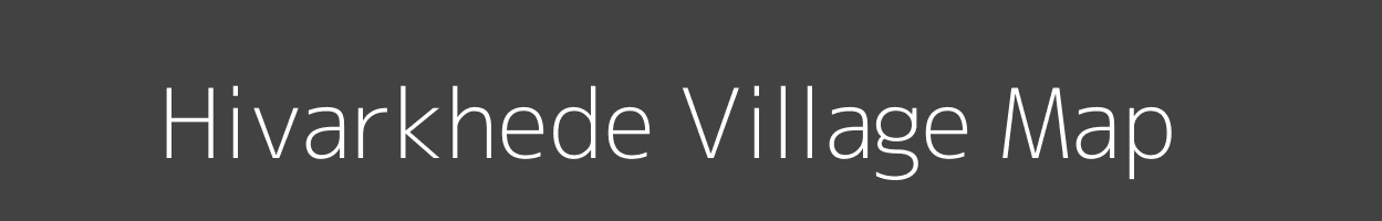 Map of Hivarkhede Village in Maharashtra Image