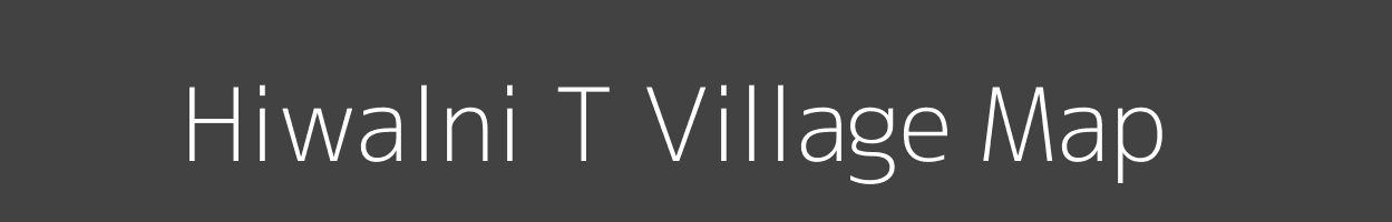 Map of Hiwalni T Village in Maharashtra Image