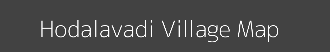 Map of Hodalavadi Village in Karnataka Image