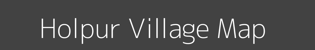 Map of Holpur Village in Uttar Pradesh Image