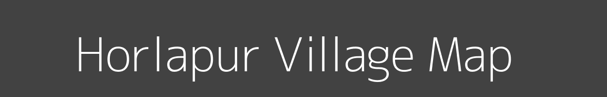 Map of Horlapur Village in Uttar Pradesh Image