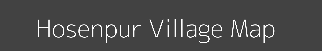 Map of Hosenpur Village in West Bengal Image