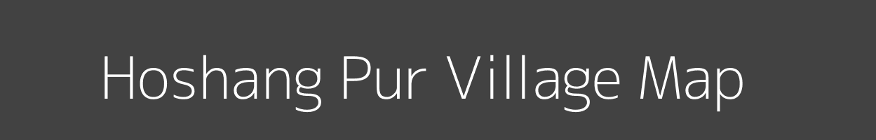 Map of Hoshang Pur Village in Uttar Pradesh Image