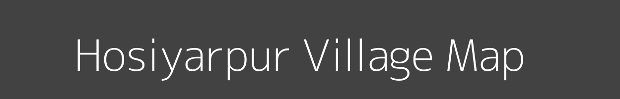 Map of Hosiyarpur Village in Uttar Pradesh Image