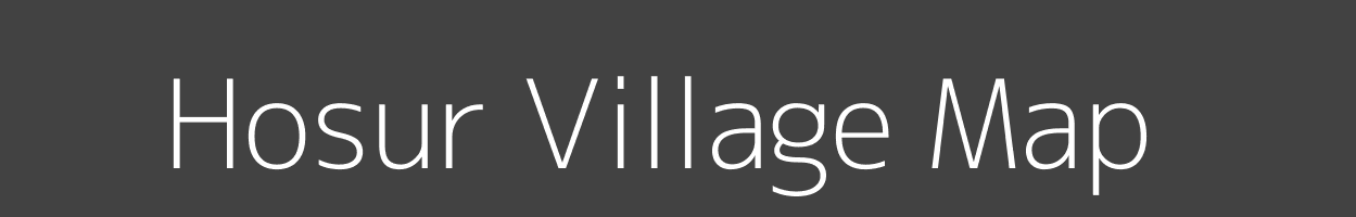 Map of Hosur Village in Maharashtra Image