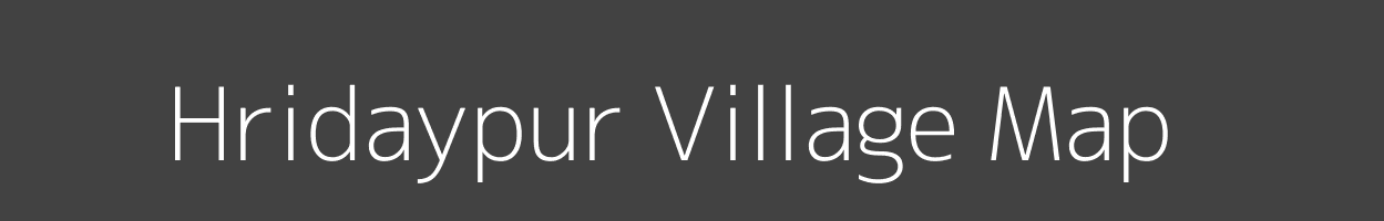 Map of Hridaypur Village in Uttar Pradesh Image