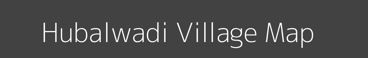 Map of Hubalwadi Village in Maharashtra Image