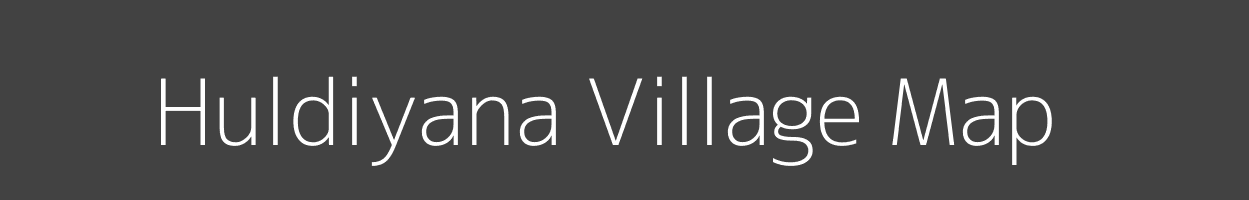 Map of Huldiyana Village in Uttarakhand Image